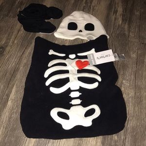 New with tags baby Skeleton costume